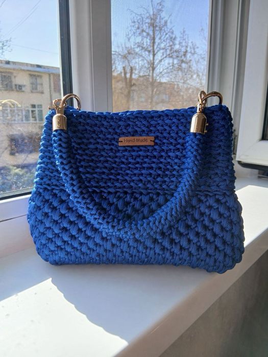 Вязанные сумочки ручной работы