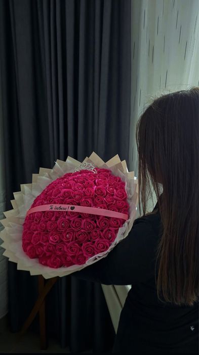 Buchet trandafiri de sapun