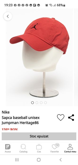 Șapcă baseball Nike unisex