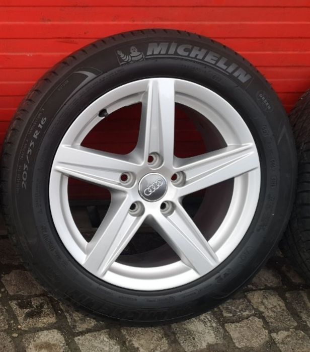 Оригинални джанти за Ауди, Фолксваген, Шкода 17 5 112 гуми 205 55 16