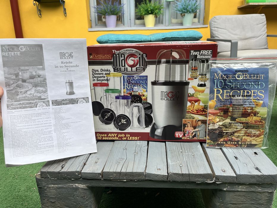 Aparat bucatarie Magic bullet - 17 piese+2 bonus