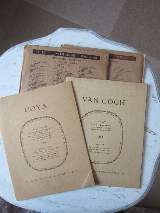 cadou deosebit  Goya 4 buc. SOUBRY 1958