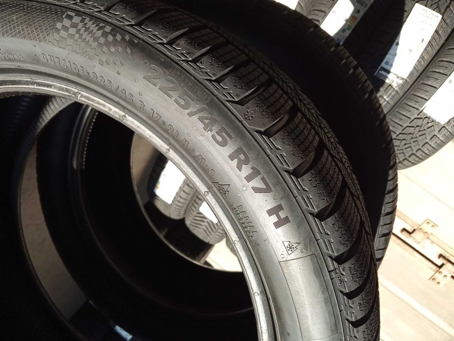 4 Нови зимни гуми 225/45R17 Continental WC TS860S* SSR RSC RunFlat 91H