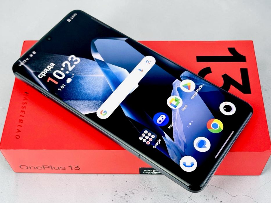 OnePlus 13 5G 256GB 16RAM Black Eclipse Перфектен!Гаранция!