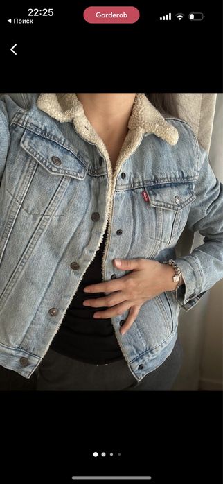 Утепленная джинсовка Levis