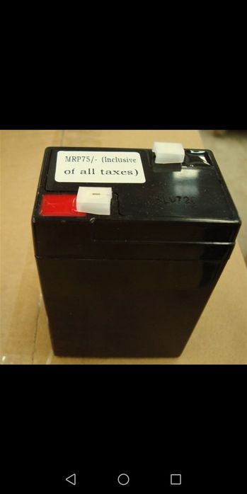 Аккумуляторы 4в,6в