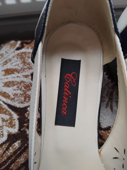 Pantofi noi din piele naturală Catinca