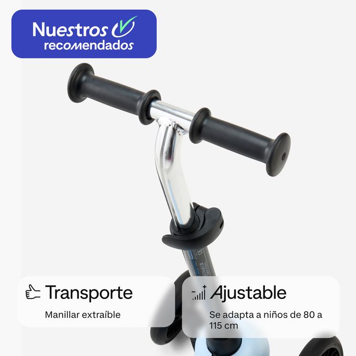 Trotinetă 3 roți Btwin B100 Albastru - produs resigilat Decathlon