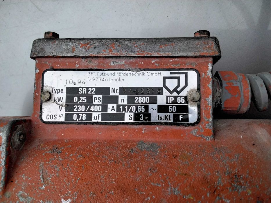 Vibrator  cofrag masa vibranta pft