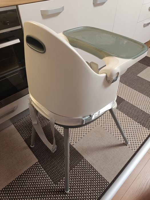 Scaun de masă bebe 3 în 1 Little Mom – reglabil, foarte practic