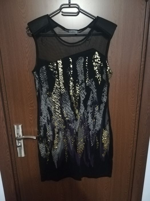 Дамска черна рокля