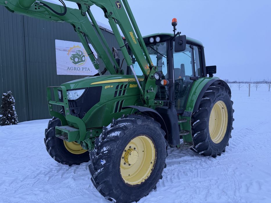 Tractor John Deere 6115M cu incarcator frontal 6330