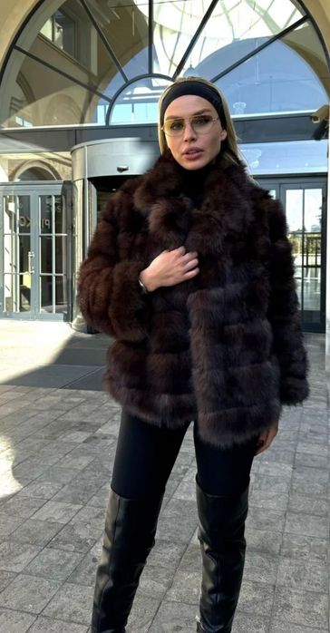 Шуба под соболь новая