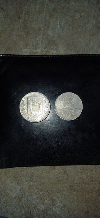 Monede vechi + una bacnota de 10.000lei
