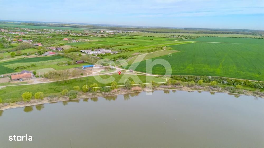 Teren extravilan deosebit, 5755 mp pe malul lacului Miersig, Bihor
