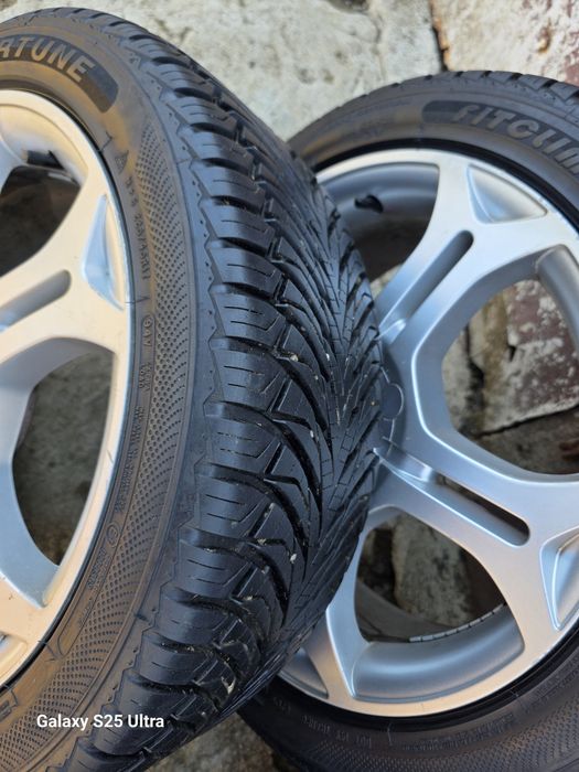 Джанти с  гуми 5×112/17 цола за vw sharan seat alhambra