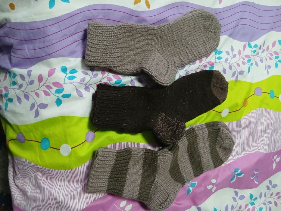 Продам вязаные носки