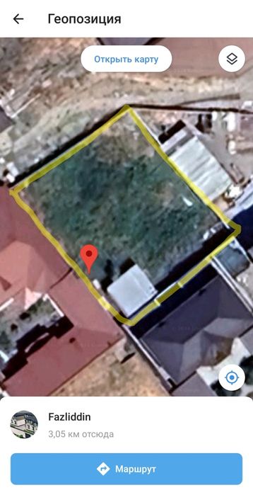 Амир Темур Арчазор!!! 3 соток 15×20 евро махалла!!!