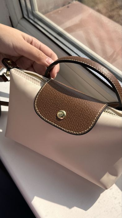 Бежевая женская сумка