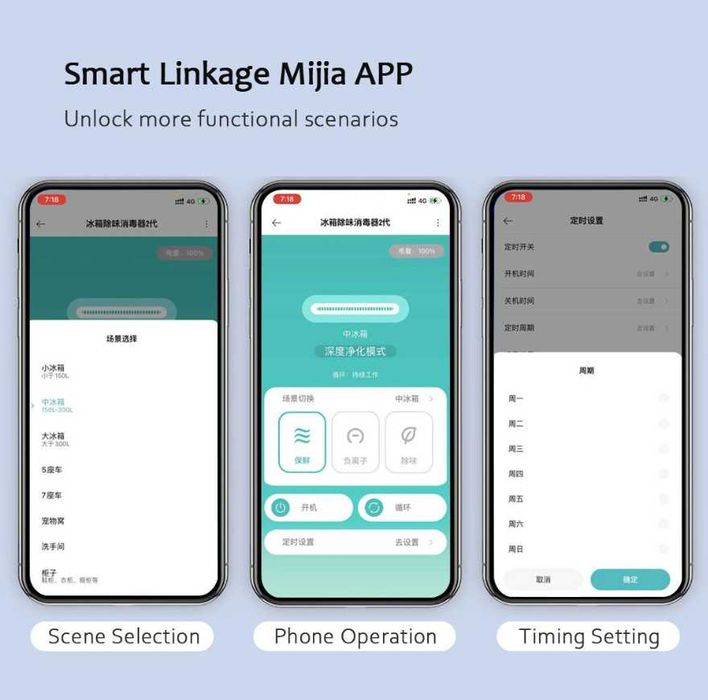 Xiaomi EraClean Refrigerator Deodorizing Sterilizer Ozone Purifier