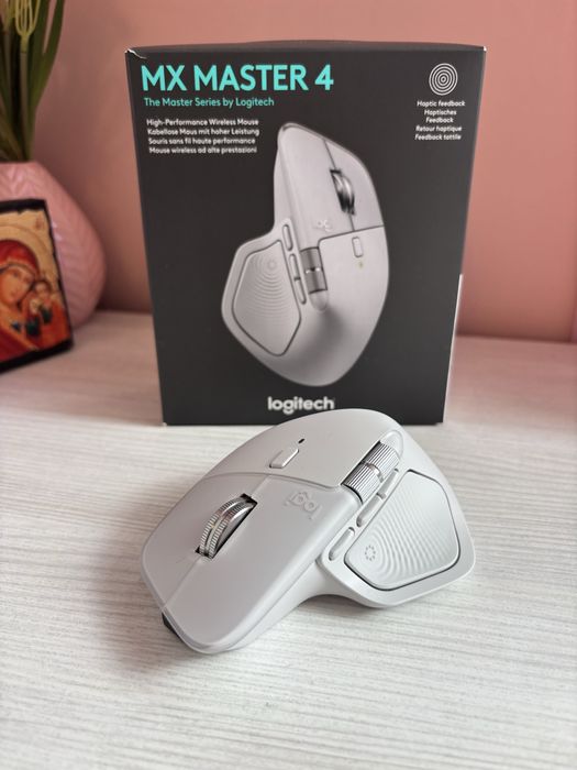 Logitech MX Master 4 Pale Gray