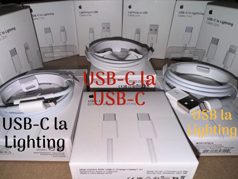 Cablu de date sau incarcare iphone 17 16 15/14 13 12/11 X XR XS MAX 78