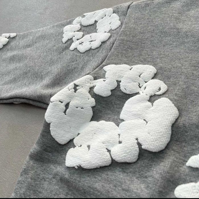 Hanorac Denim Tears Gri [M/XL] | Livrare rapidă cu verificare colet