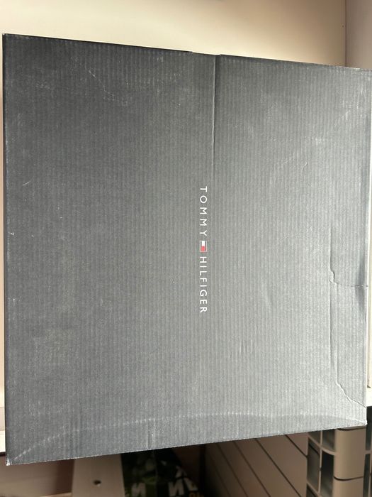 Черни боти на висок ток Tommy Hilfiger 38 номер