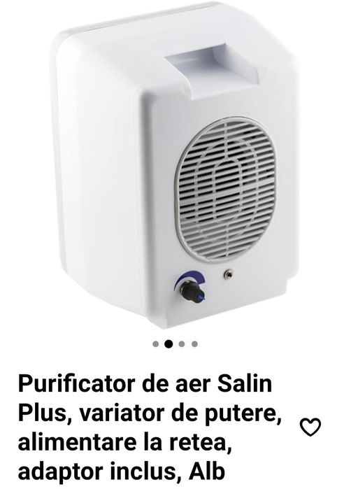 Purificator de aer  cu sare Salin Plus