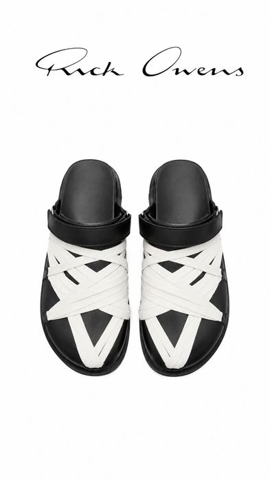 rick owens тапки