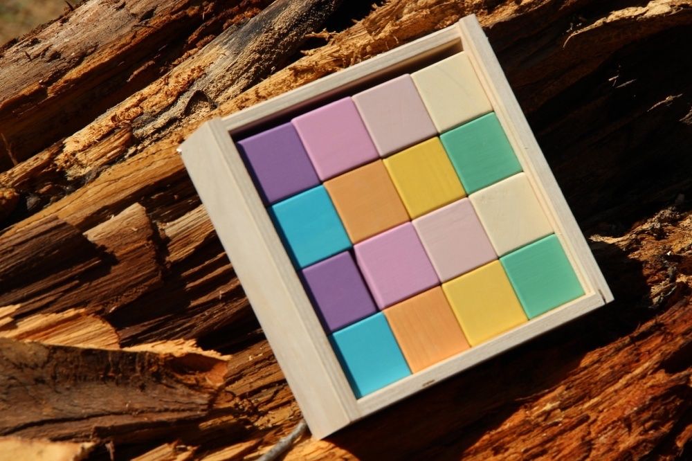 Деревянные кубики