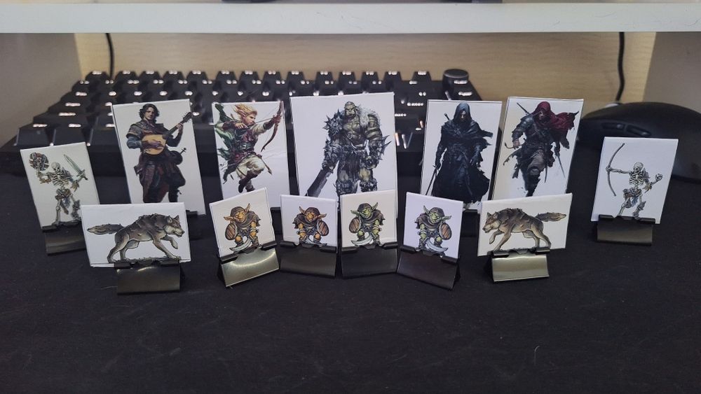 Фигурки для Dungeons and Dragons