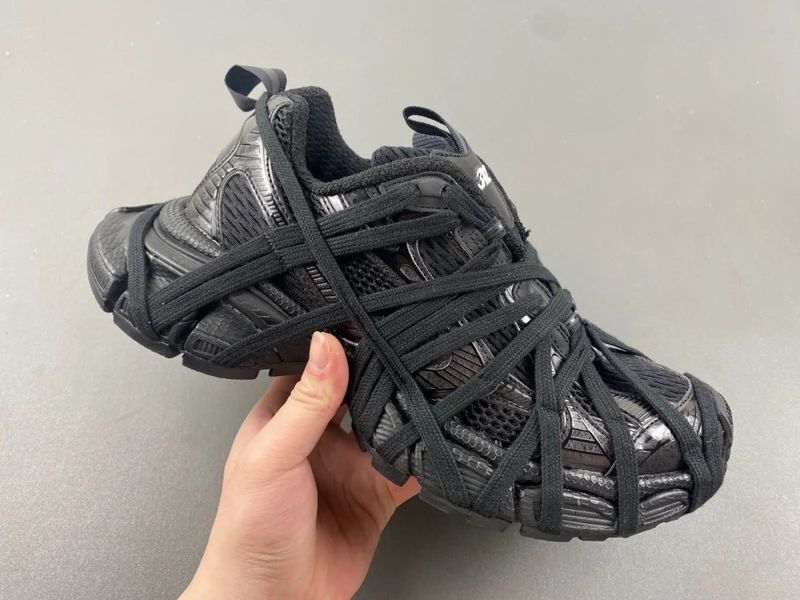 Balenciaga 3XL Black Mesh Black