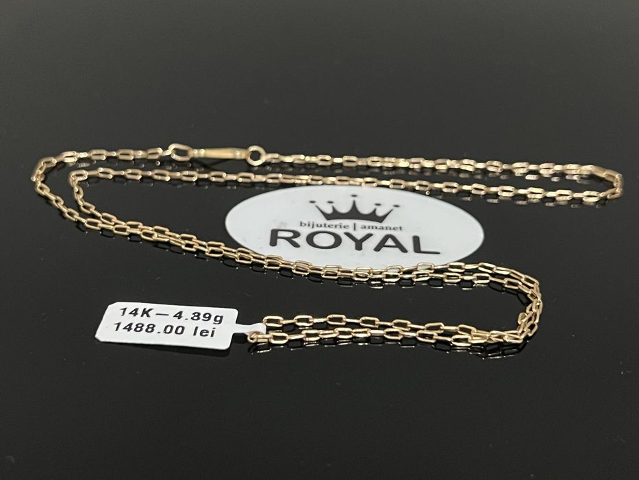 Bijuteria Royal CB : Lant unisex aur 14k 4,39 grame