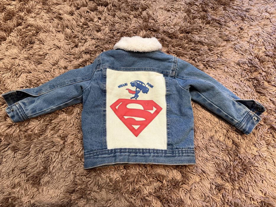 Топло,дънково якенце,,Superman”