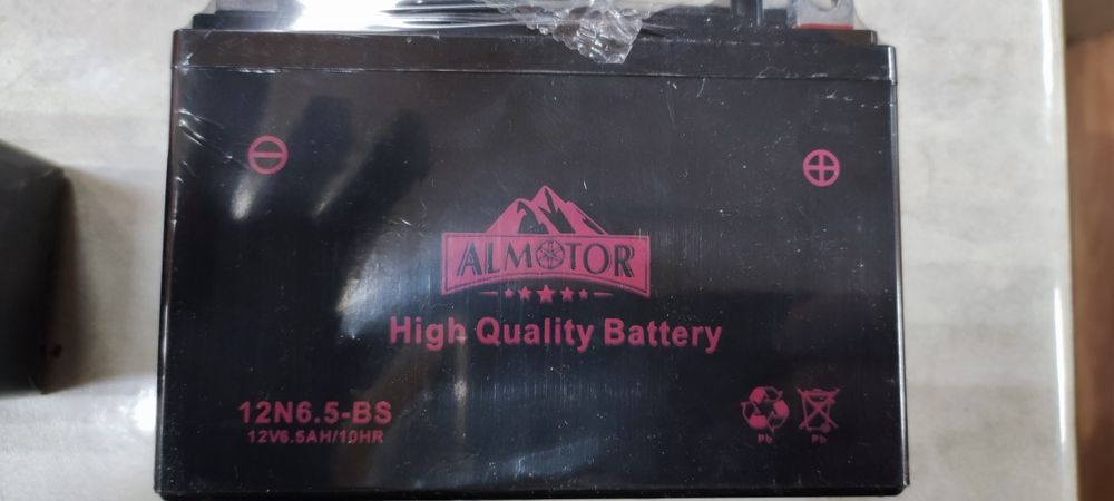 Аккумулятор для мотоцикла и скутера