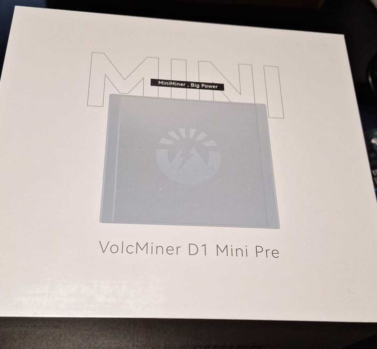 VolcMiner D1 Mini Pre - Miner  DOGE + LTC 2.23 GH/s, 500W, Nou