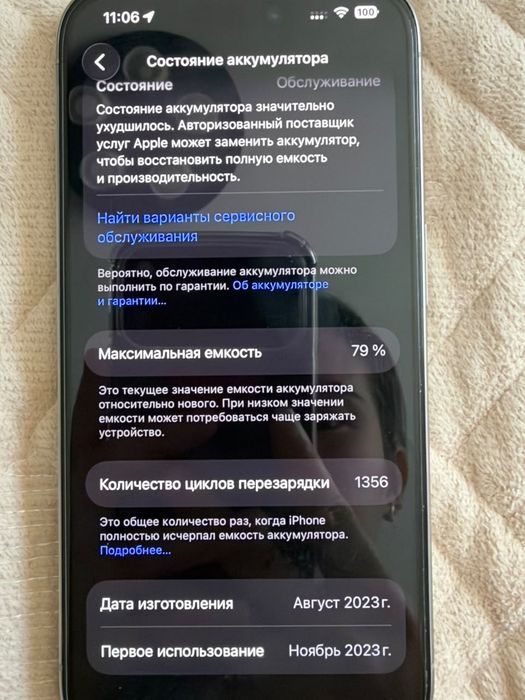 Iphone 15 pro 128г