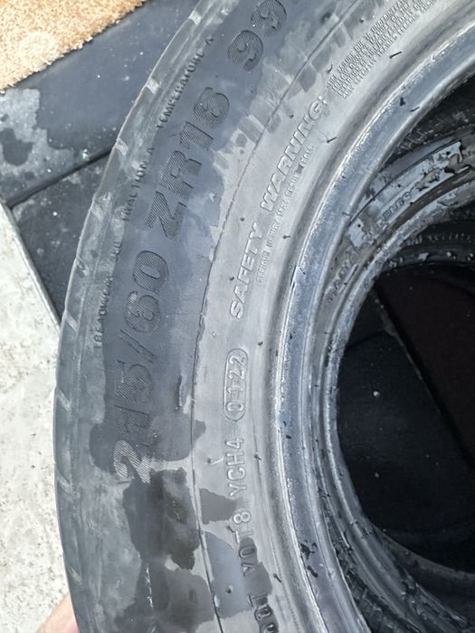 Продам летние шины 215/60/16