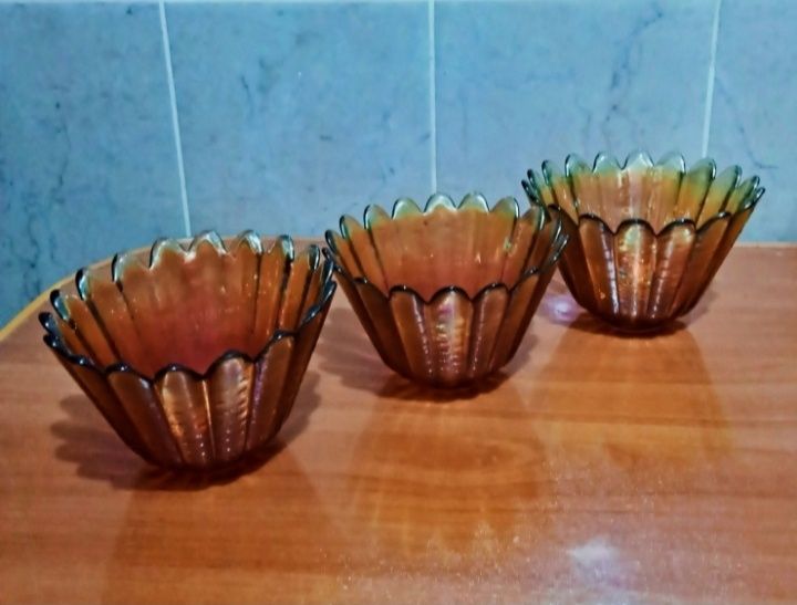 Красивые вазочки (салаты, сладости, декор)