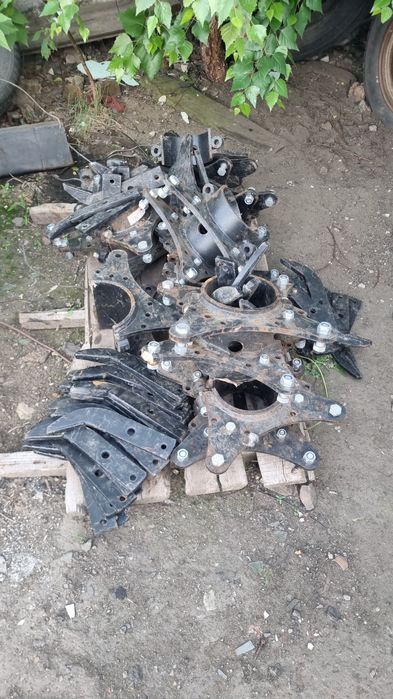 Опоры на гребнеобразователь.