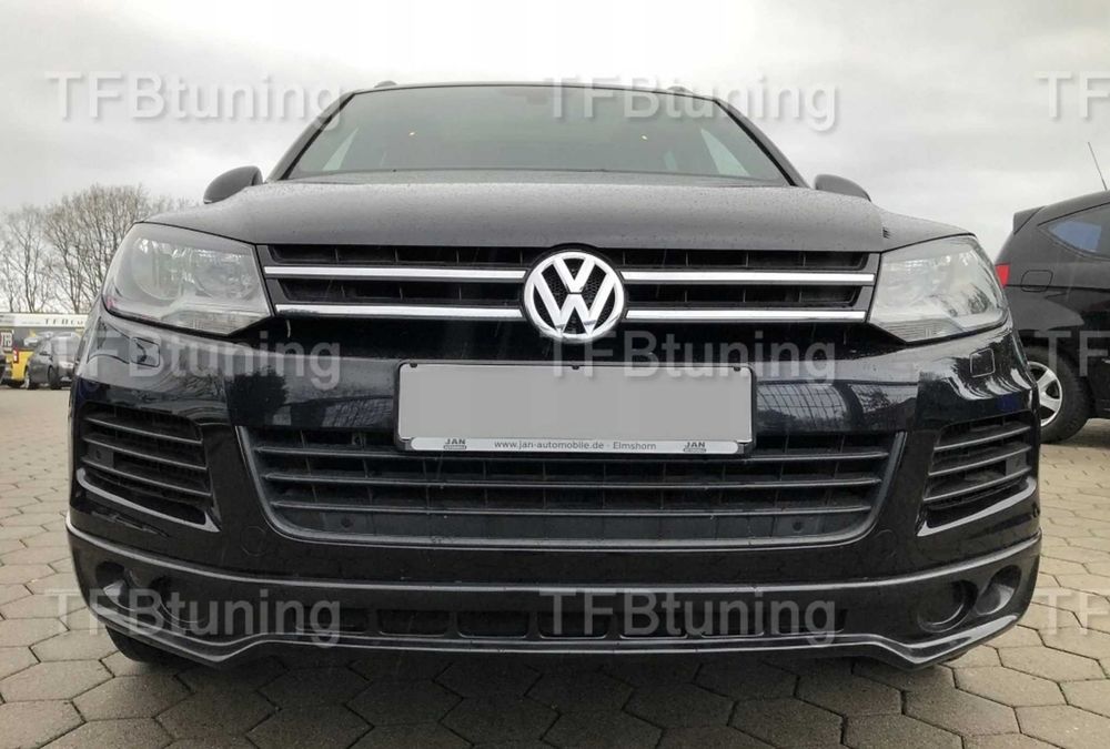 Prelungire spoiler tuning sport bara fata VW Touareg 7P5 Rline Off Road