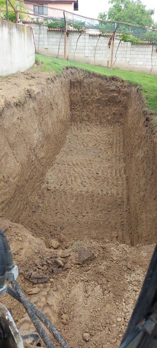 Услуги с мини комбиниран багер jcb 1cx, бобкат, багер, самосвал.