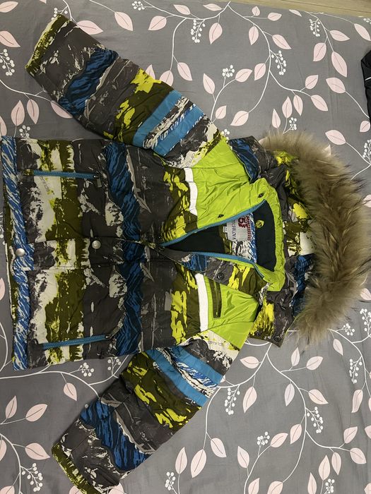 Зимняя Куртка и комбинезон 104см