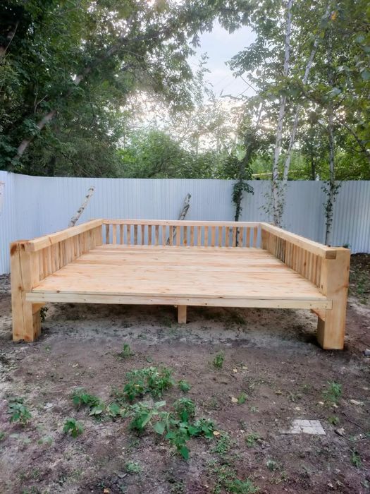 Услуги плотника,заливка фундамента,беседки,дома,бани,заборы, скамейки ...