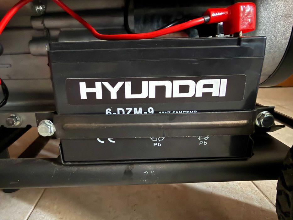 Бензинов генератор 7.5 kW Hyundai HHY7000FE - монофазен