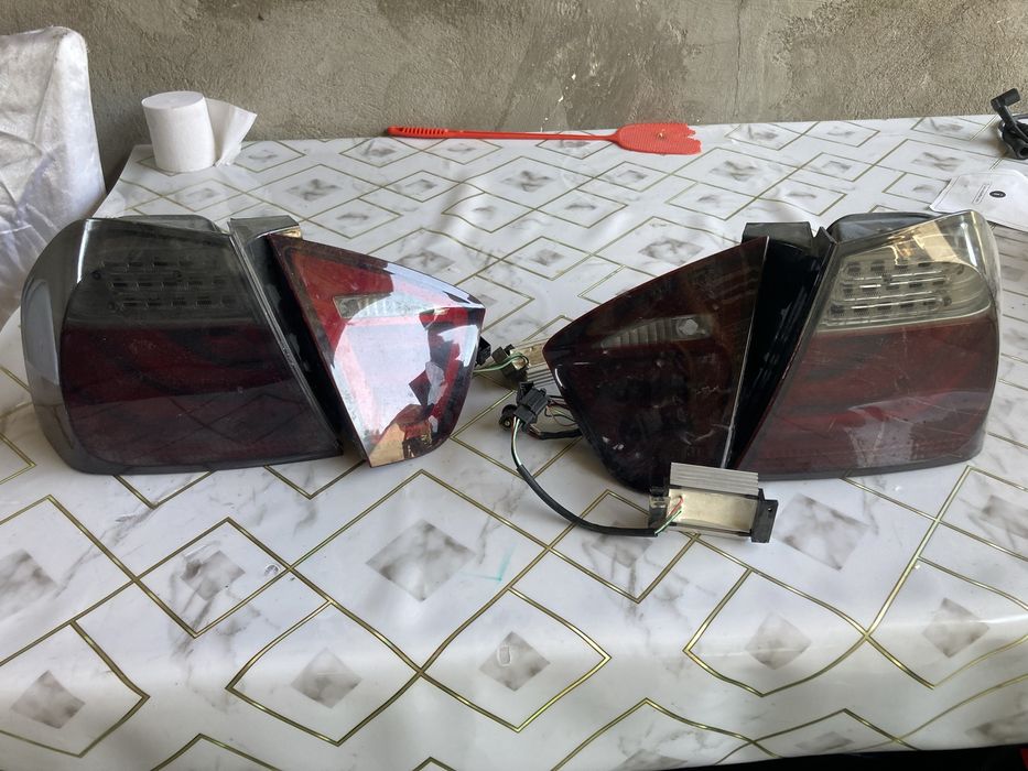 Задние стоп и губа BMW e 90