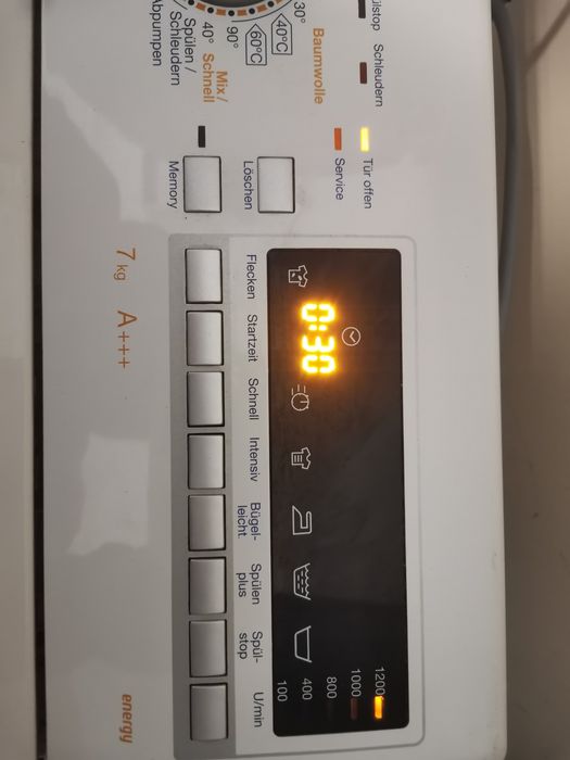 Пералня Construkta 7 кг, А+++ с горно отваряне