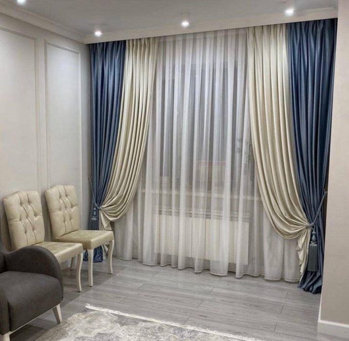 Штор мен Тюль жиынтығы   ПЕРДЕ