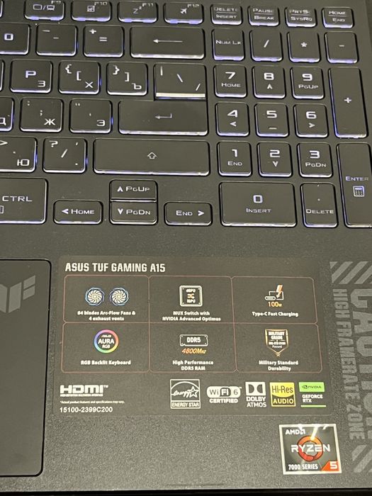Asus Tuf Gaming A15